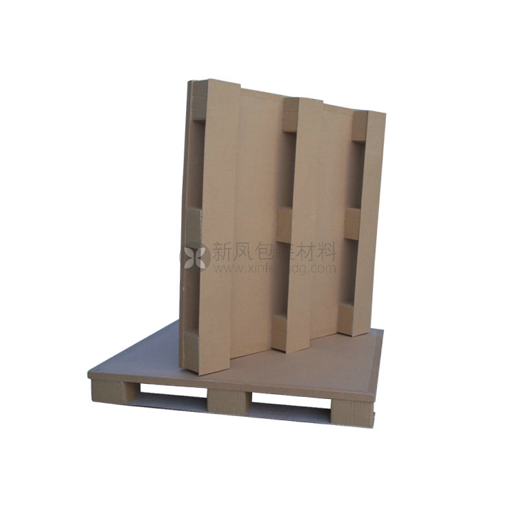连体式纸卡板,连底条型纸栈板
